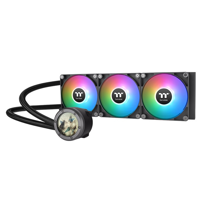 Thermaltake TH360 V2 Ultra Prozessor All-in-One-Flüssigkeitskühler 12 cm Schwarz