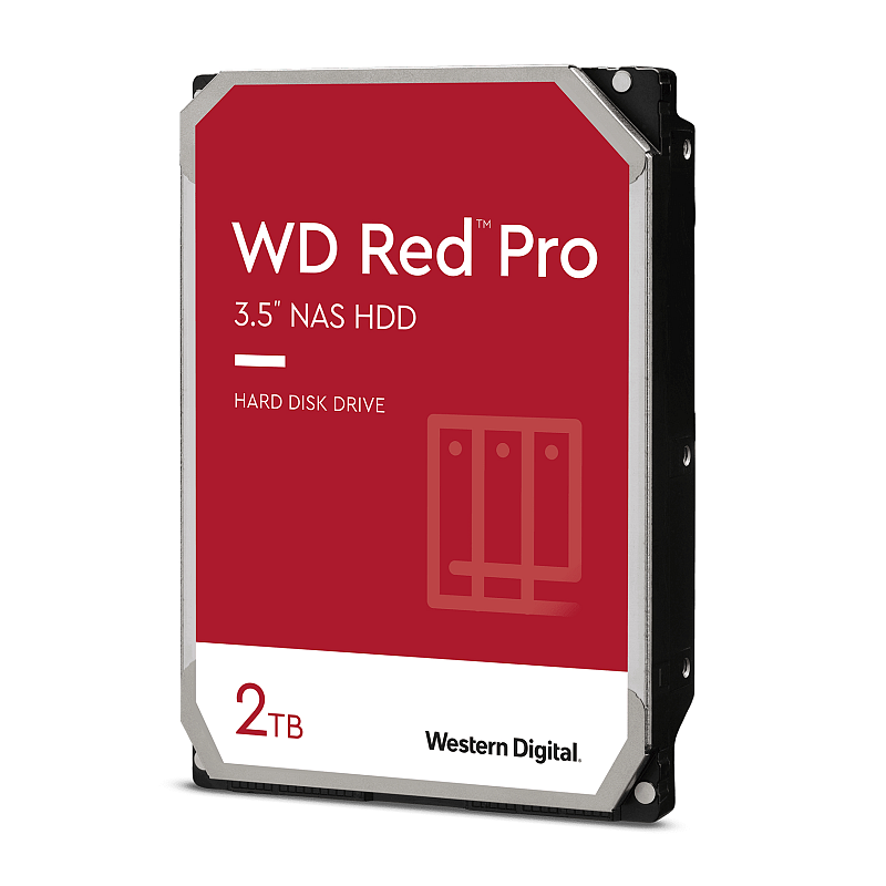 Western Digital Red Pro Interne Festplatte 2 TB 7200 RPM 64 MB 3.5" Serial ATA III