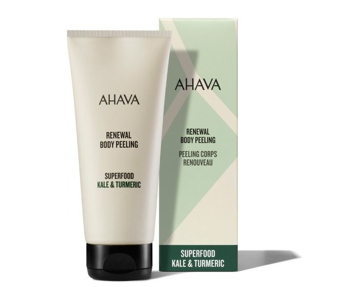 AHAVA Renewal Body Peel - Kale & Turmeric Frauen 200 ml