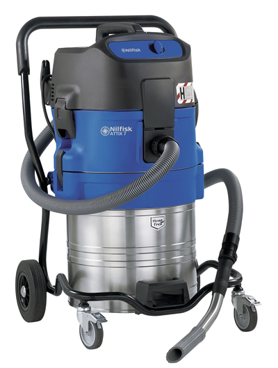 Nilfisk ATTIX 751-0H Blau, Grau, Edelstahl 70 l 1200 W