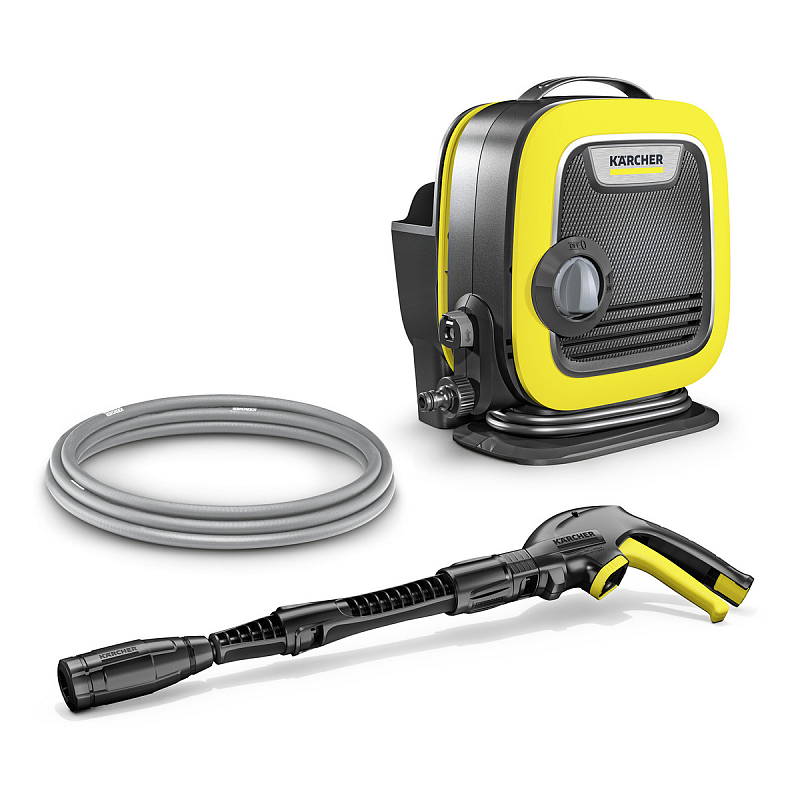 Kärcher K Mini Hochdruckreiniger Kompakt Elektro 360 l/h 1400 W Schwarz, Gelb