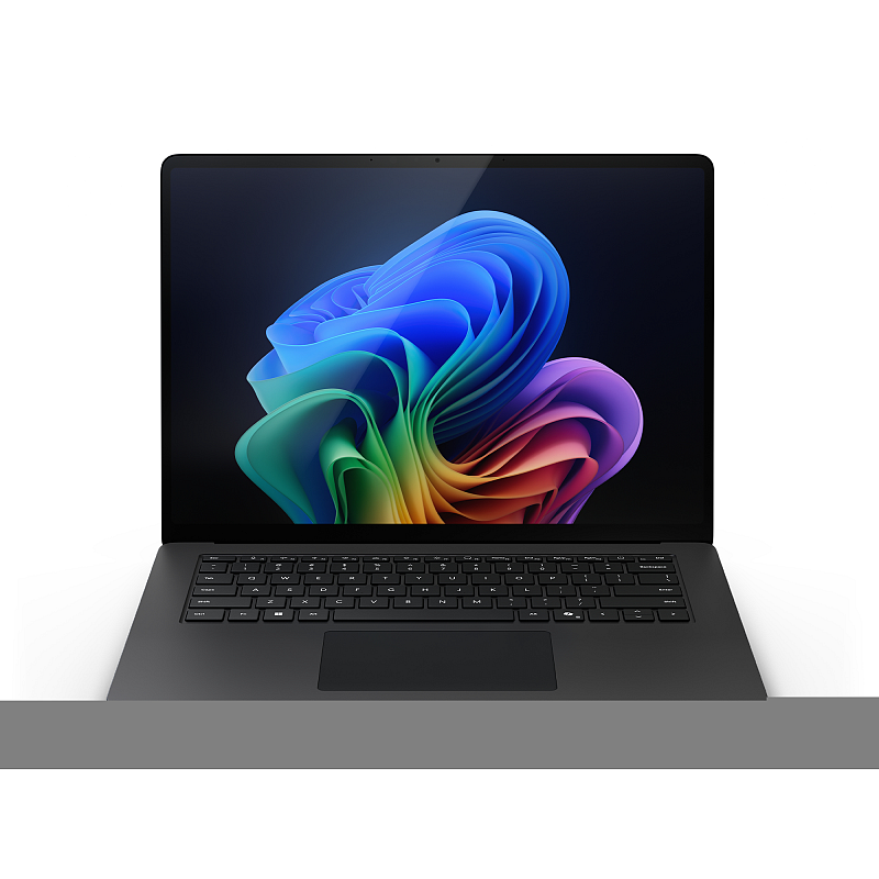 Microsoft Surface Laptop 7 Copilot+ PC Intel Core Ultra 5 236V 38,1 cm (15") Touchscreen 16 GB LPDDR5x-SDRAM 256 GB SSD Wi-Fi 7 (802.11be) Windows 11 Pro Schwarz