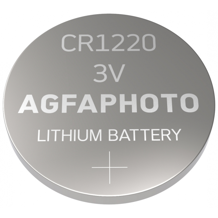 AgfaPhoto 150-803210 Haushaltsbatterie Einwegbatterie CR1220 Lithium