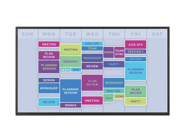 Sharp PN-HY431 Digital Signage Flachbildschirm 109,2 cm (43") TFT 500 cd/m² 4K Ultra HD Schwarz 24/7