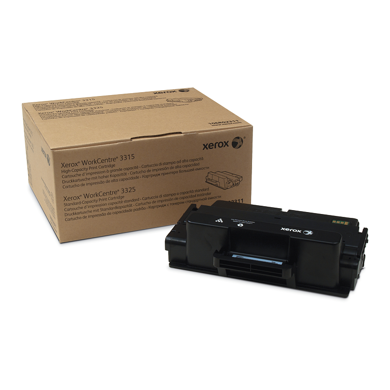 Xerox WorkCentre® 3315/3325 Hohe Kapazität-Tonermodul Schwarz (5000 Seiten) - 106R02311