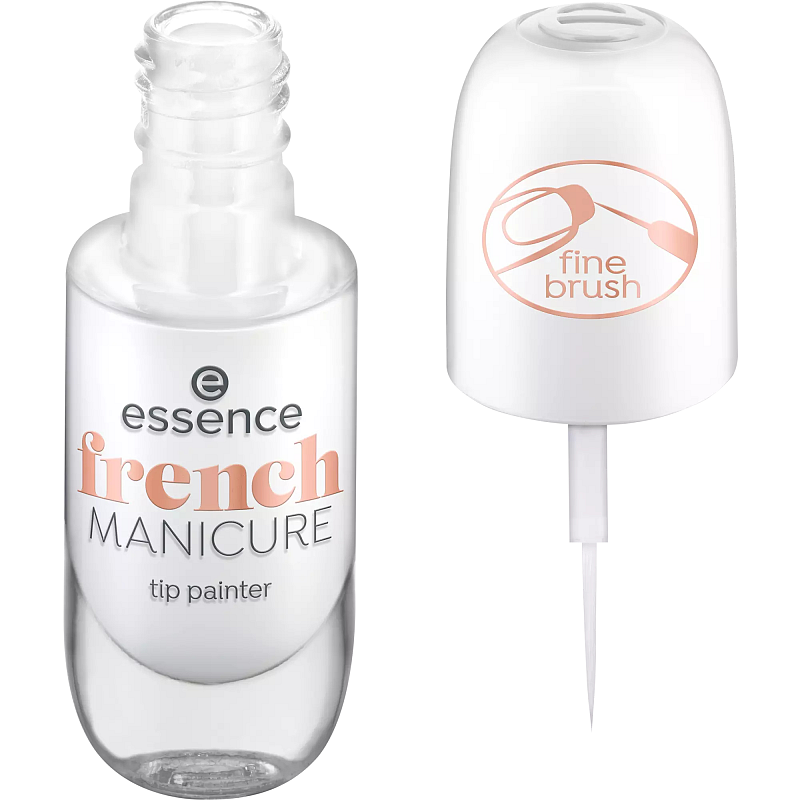 Essence french MANICURE tip painter Nagellack 8 ml Weiß Glanz
