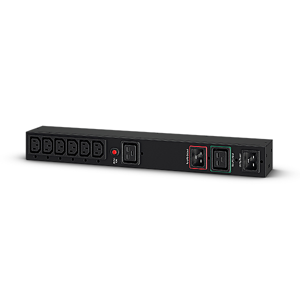 CyberPower MBP20HVIEC6A Maintenance Bypass PDU Rack 1U, Eingang 16A- (1) IEC C19 + (2) IEC C20, Ausgang 16A- (6) IEC C13 + (1) IEC C19 für OL + OLSA Rackmount