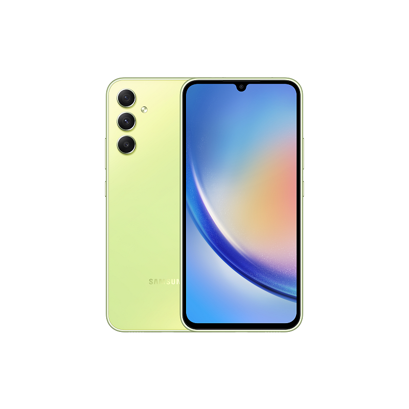 Samsung Galaxy A34 5G 16,8 cm (6.6") Hybride Dual-SIM Android 13 USB Typ-C 6 GB 128 GB 5000 mAh Limette
