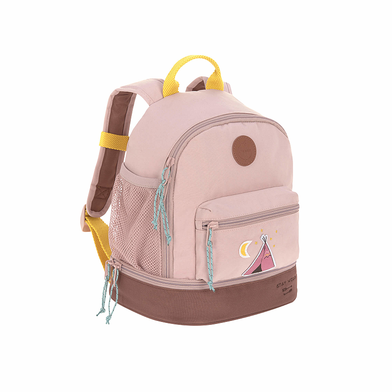 Lässig Adventure Tipi Rucksack Rose Baumwolle, Polyester, Polyurethan