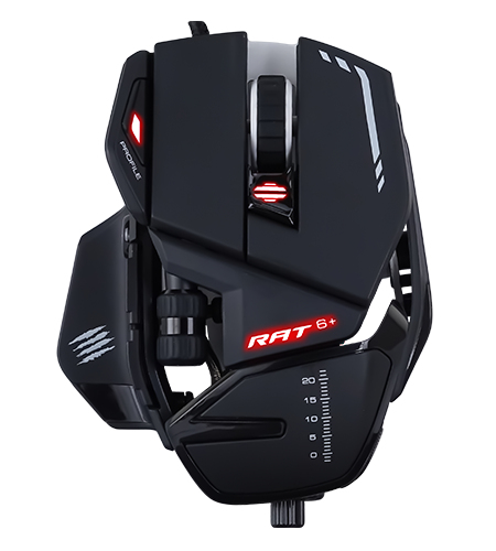 Mad Catz R.A.T. 6+ Maus Gaming rechts USB Typ-A Optisch 12000 DPI