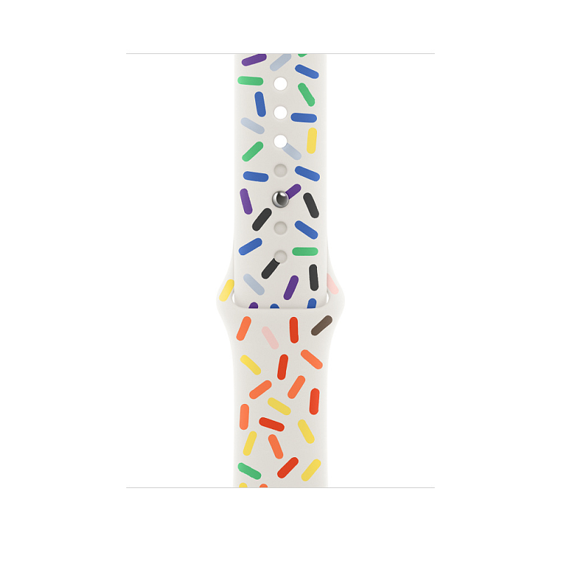 Apple MUQ33ZM/A Intelligentes tragbares Accessoire Band Mehrfarbig Fluor-Elastomer