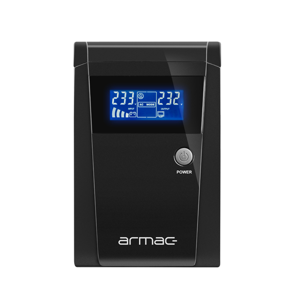 Armac UPS OFFICE Line-Interactive 1500 Unterbrechungsfreie Stromversorgung (USV) Line-Interaktiv 1,5 kVA 3 AC-Ausgänge