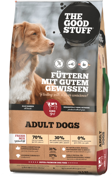 The Goodstuff TGS10015.1 Hunde-Trockenfutter 12,5 kg Adult Rind