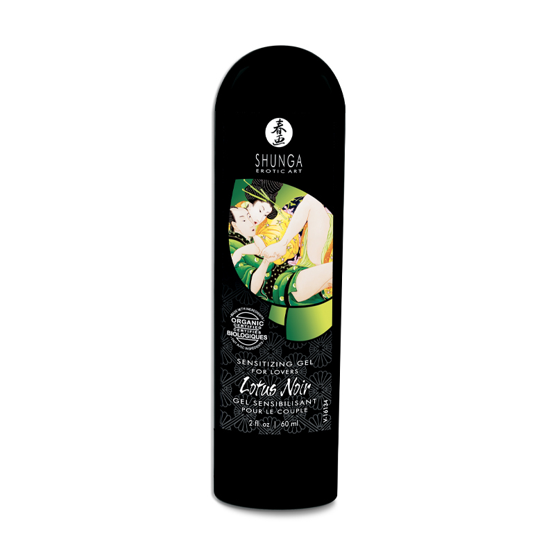 SHUNGA Lotus noir 60 ml Dildo, Masturbation, Sexspielzeug, Vaginal Gleitmittel auf Wasserbasis