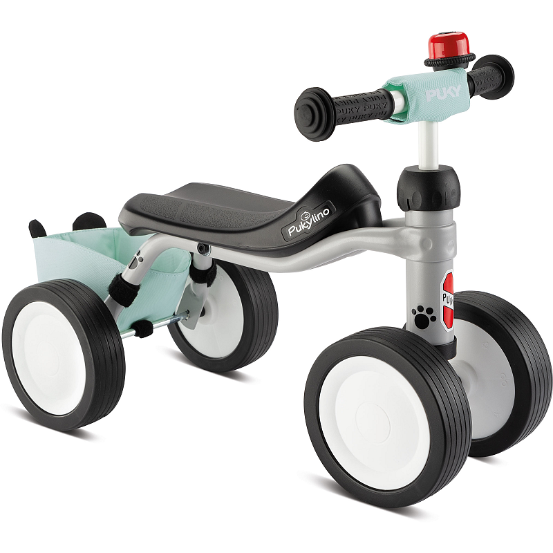 Puky LINO Bundle,lightgrey/mint Kinder Vier-Rad-Roller Schwarz, Grau, Mintfarbe
