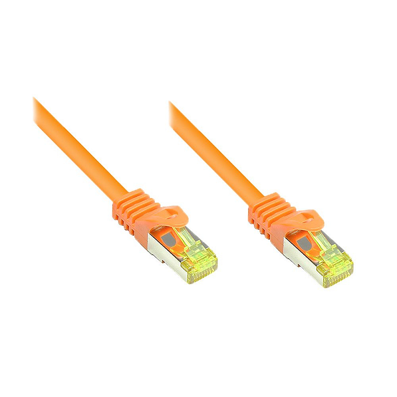Kabelmeister SO-34618 Netzwerkkabel Orange 5 m Cat7 S/FTP (S-STP)