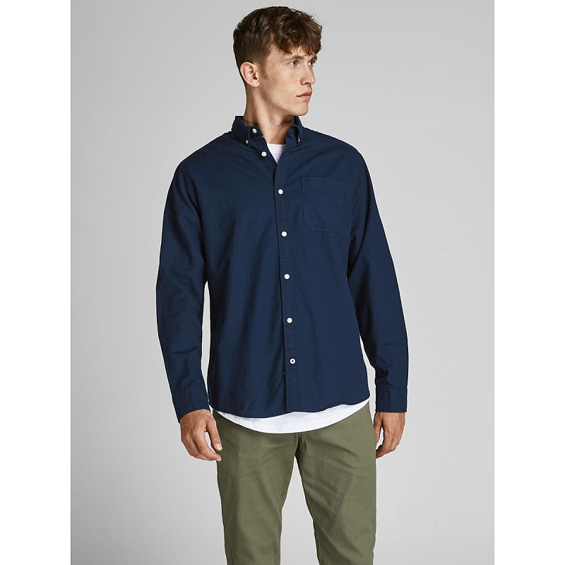 Jack & Jones 12182486 Hemd Baumwolle