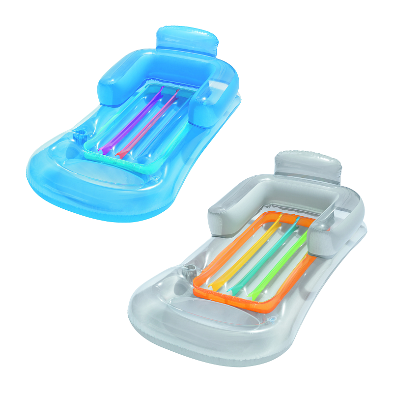 Bestway 43028 Aufblasbares Spielzeug für Pool & Strand Blau Vinyl Schwimmender Lounge-Sessel