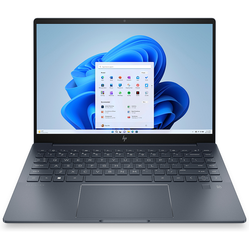 HP Pavilion Plus 14-eh1477ng Intel® Core™ i7 i7-1355U Laptop 35,6 cm (14") 2.8K 16 GB DDR4-SDRAM 1 TB SSD NVIDIA GeForce RTX 2050 Wi-Fi 6E (802.11ax) Windows 11 Home Blau