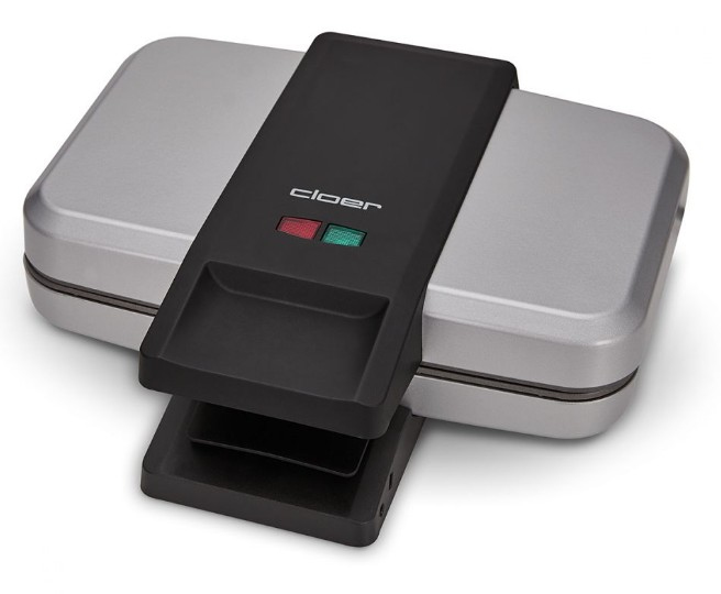 Cloer 6259 Sandwich-Toaster Schwarz, Silber