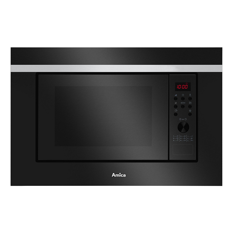 Amica AMGB20E2GB F-TYPE Mikrowelle Schwarz Grill-Mikrowelle Integriert 20 l 700 W