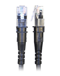 PatchSee TP-6A-U/10 Netzwerkkabel Schwarz 3,1 m Cat6a U/UTP (UTP)