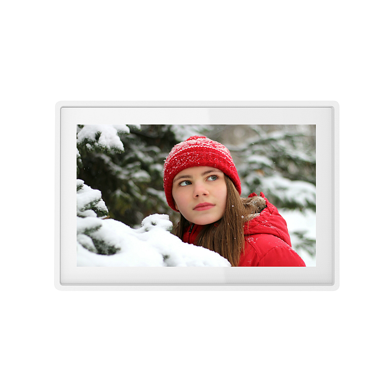 Denver PFF-1021 Digitaler Bilderrahmen Weiß 25,6 cm (10.1") Touchscreen WLAN