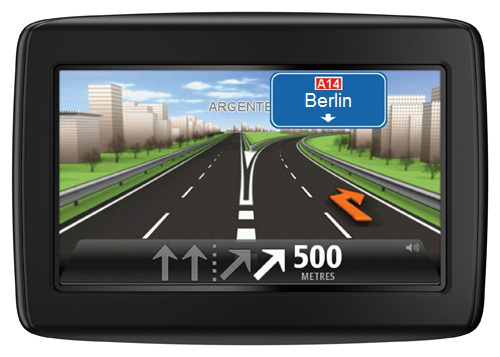 TomTom Start 25 Central Europe Traffic Navigationssystem Tragbar / Fixiert 12,7 cm (5") Touchscreen 213 g Schwarz