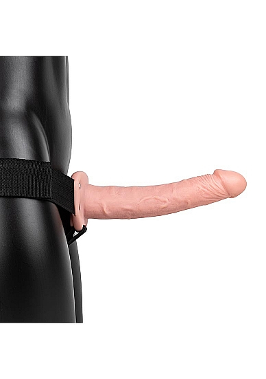 SHOTS Toys REA140FLE Vibrator Umschnalldildo Analverkehr, Vaginaler Sex Natürlich/Natur Kunststoff 245 mm 5 cm