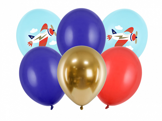 PartyDeco SB14P-312-000-6 partydekorationen Spielzeugballon