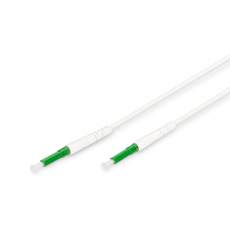Digitus FTTH vorkonfektioniertes Dropkabel, einblasbar, Singlemode, 1 Faser, LC/APC, 50 m