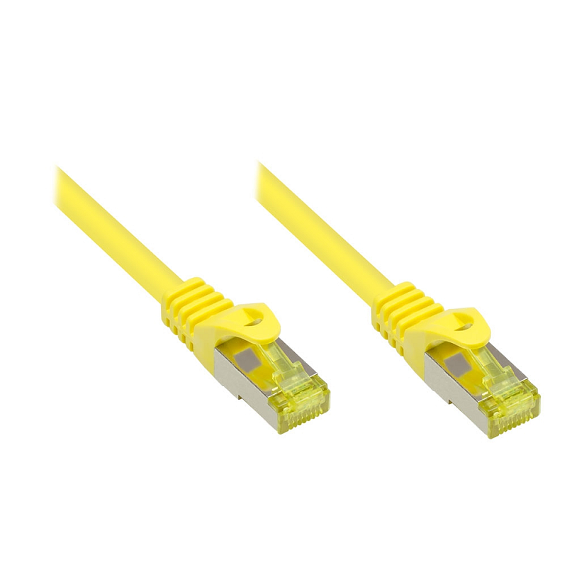 Kabelmeister SO-34690 Netzwerkkabel Gelb 20 m Cat7 S/FTP (S-STP)