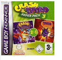 Vivendi Games Crash & Spyro Super Pack 3, Game Boy Advance Standard Englisch