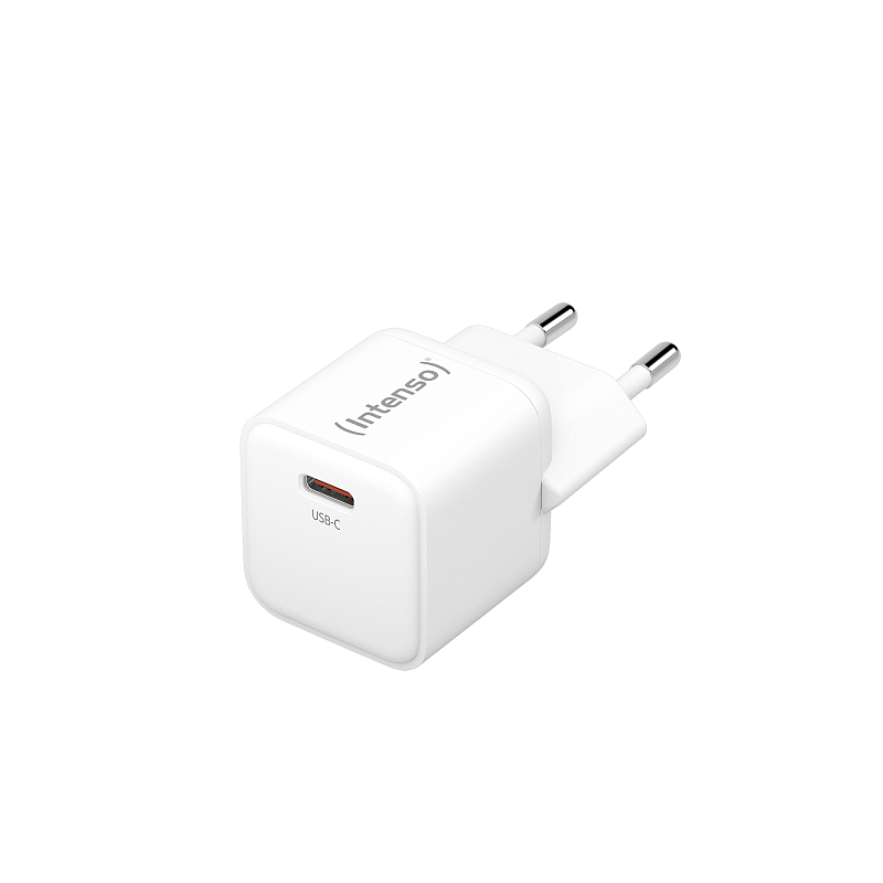 Intenso POWER ADAPTER USB-C GAN/7803022 Universal Weiß AC Schnellladung Drinnen
