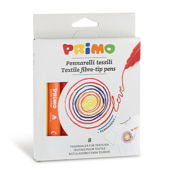 Primo 611PENTX8 Filzstift Mehrfarbig 8 Stück(e)
