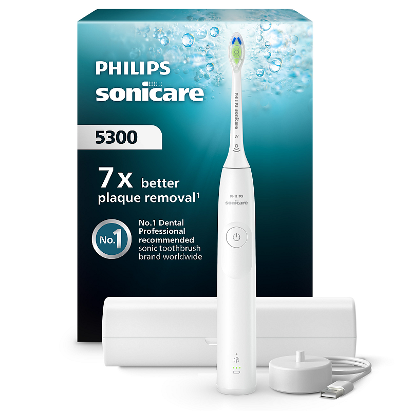 Philips Sonicare 5300 series Series 5300 HX7108/02 Wiederaufladbare Zahnbürste