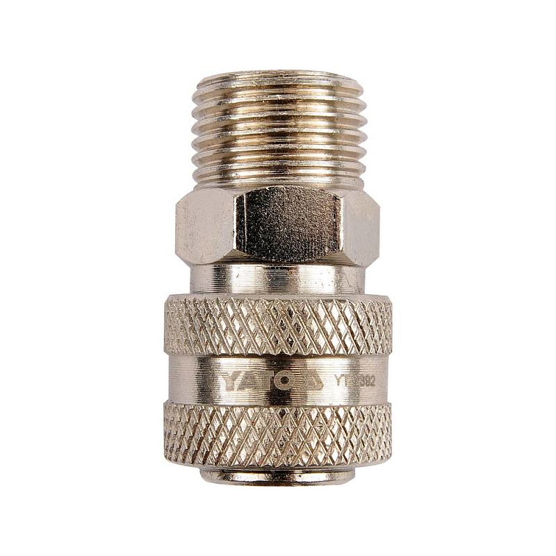 Yato YT-2392 Luftanschluss/Verbinder Nickel Stahl Außengewinde 1/2" 1 Stück(e)