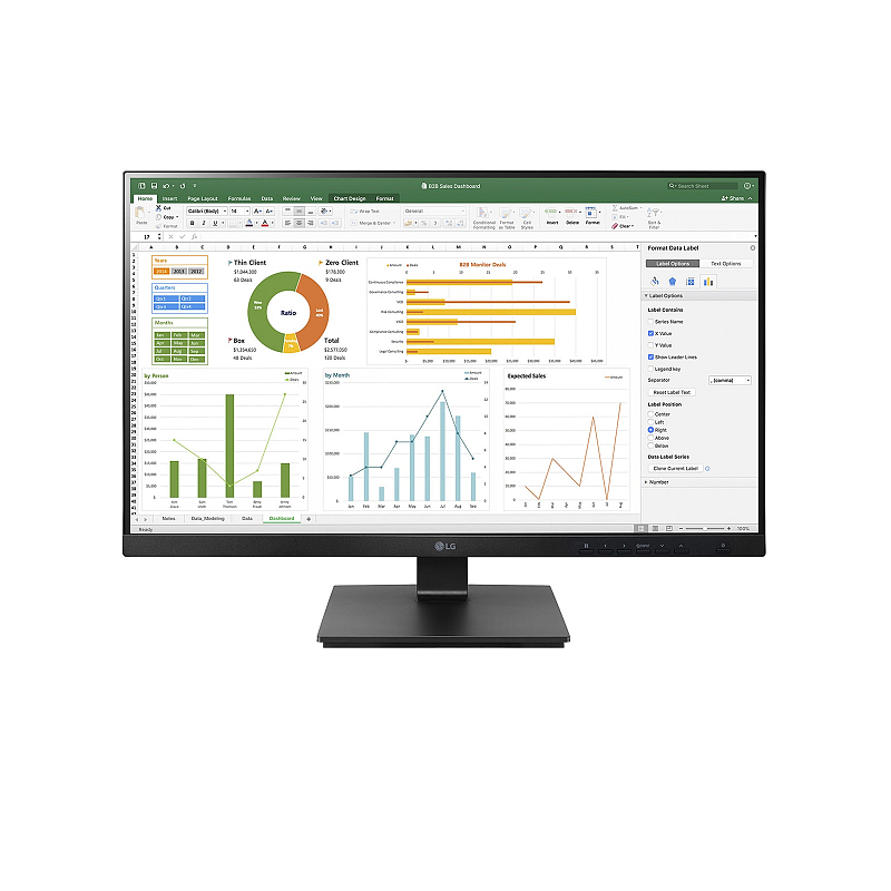 LG 27BN650Y-T Computerbildschirm 68,6 cm (27") 1920 x 1080 Pixel Full HD LED Schwarz
