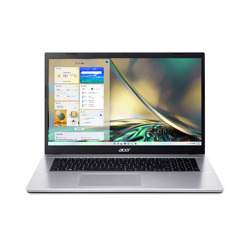 Acer Aspire 3 A317-54-715U Intel® Core™ i7 i7-1255U Laptop 43,9 cm (17.3") Full HD 16 GB DDR4-SDRAM 1 TB SSD Wi-Fi 6 (802.11ax) Windows 11 Home Silber