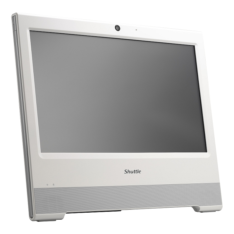 Shuttle All-In-One Barebone X50V8, 15,6" Single-Touch-Screen (resistiv), Celeron 5205U,Wifi, IP54, lüfterlos, 24/7 Dauerbetrieb