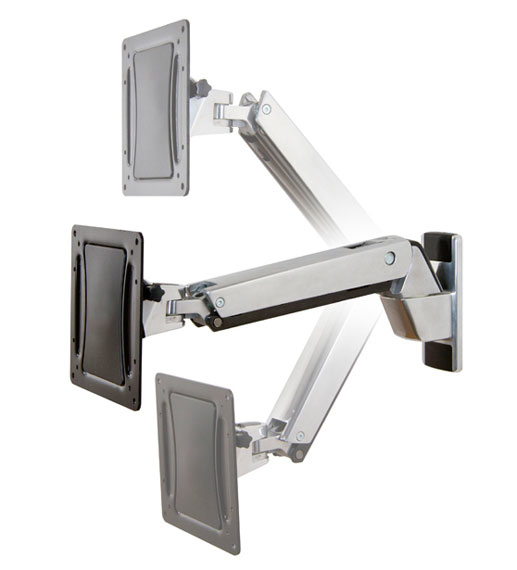 Ergotron Interactive Arm, HD 139,7 cm (55") Wand Aluminium