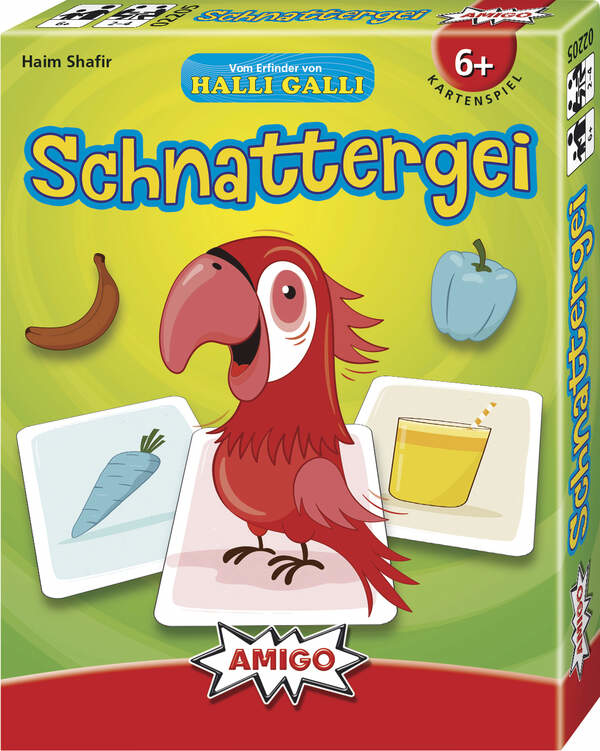 Amigo 02205 Brettspiel Schnattergei 15 min Kartenspiel Taktisch
