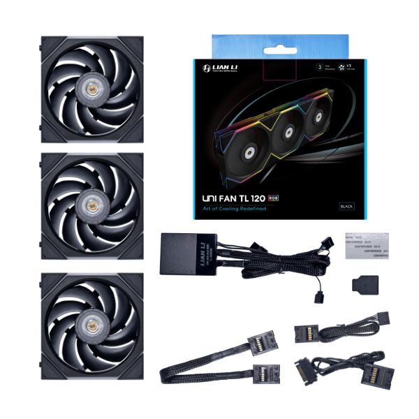 Lian Li UNI FAN TL Computergehäuse Ventilator 12 cm Schwarz