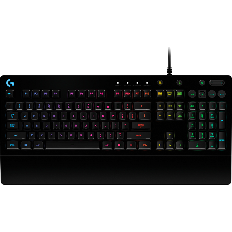 Logitech G G213 Prodigy Tastatur Gaming USB QWERTY Portuguesisch Schwarz