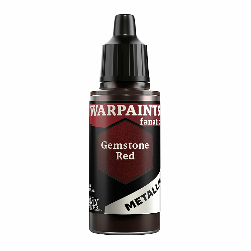 The Army Painter Warpaints Fanatic Metallic: Gemstone Red Farbe auf Wasserbasis 1 Stück(e)