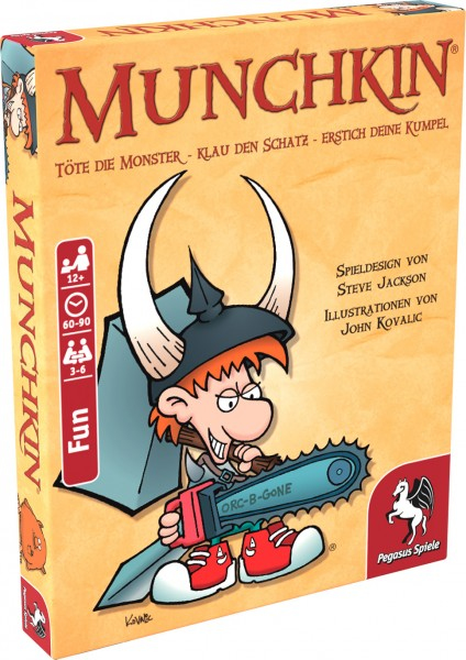Pegasus Munchkin Kartenspiel Taktisch