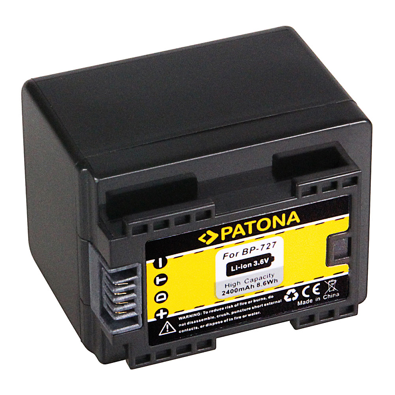 PATONA 1174 Kamera-/Camcorder-Akku Lithium-Ion (Li-Ion) 2400 mAh