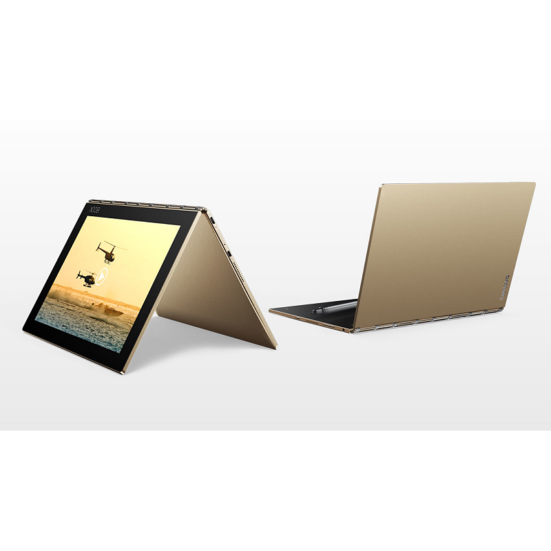 Lenovo Yoga Book Intel Atom® x5-Z8550 Hybrid (2-in-1) 25,6 cm (10.1") Touchscreen Full HD 4 GB LPDDR3-SDRAM 64 GB Flash Wi-Fi 5 (802.11ac) Android 6.0.1 Gold