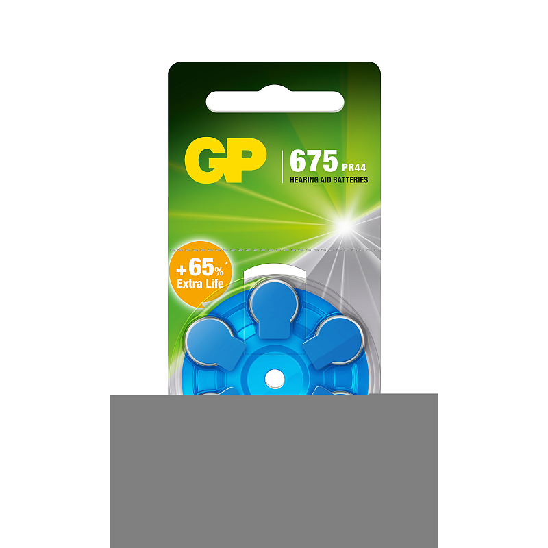 GP Batteries 103251 Haushaltsbatterie Einwegbatterie 675, PR44 Zink-Luft
