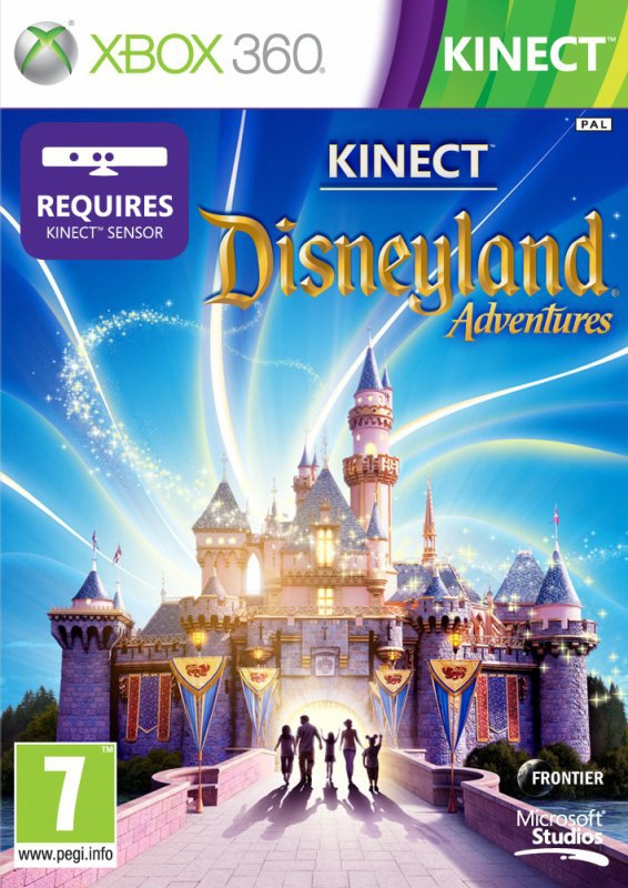 Microsoft Disneyland Adventures f/Kinect, Xbox 360, PAL, DVD, DEU Deutsch